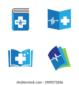 Medical Book Logo Images Illustration Design