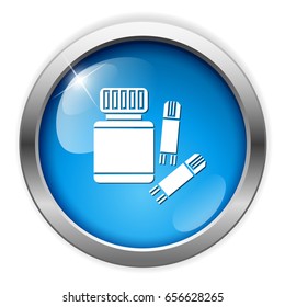 medical bottle icon