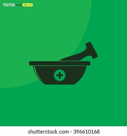 Medical bowl icon