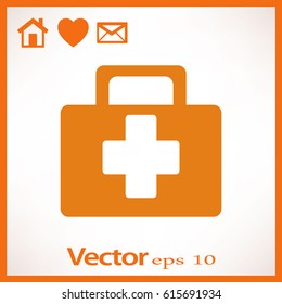 Medical box. icon.
