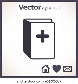 Medical box. icon.