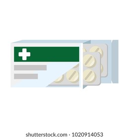 medical box with pills