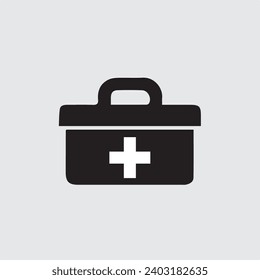 medical box vector icon design