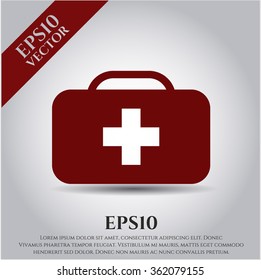 Icono de la cartera de documentos médica