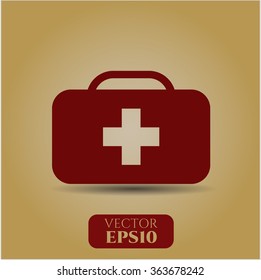 Icono de la cartera de documentos médica