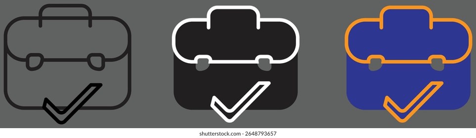 Ícone da pasta médica representando o kit de ferramentas do médico ou o recurso de assistência médica com fundo transparente