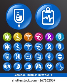 Medical Bubble Buttons 2. 
