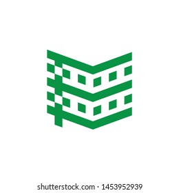 medical building hospital geometric design symbol vector