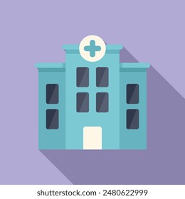 Medical building representing healthcare and medical services