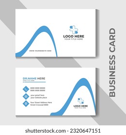 Medical business card corporate identity