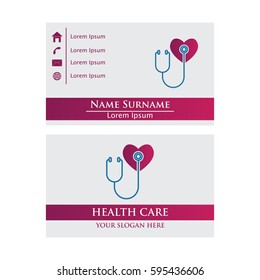 Medical Business Card Design