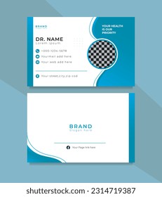 Medical Business Card Design| Vector Design