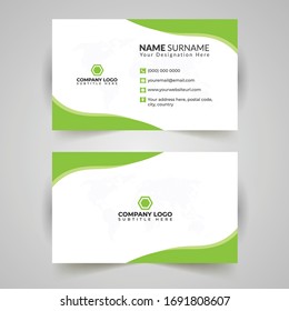 Medical Business Card Design Which Fully Stock Vector (Royalty Free ...