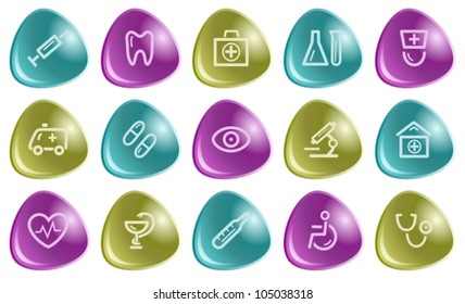 Medical button set