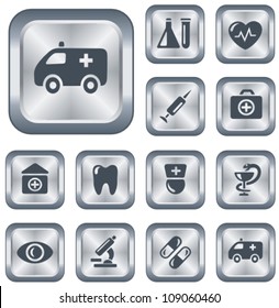 Medical button set