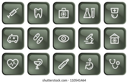 Medical button set