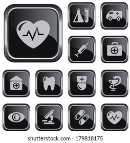 Medical button set