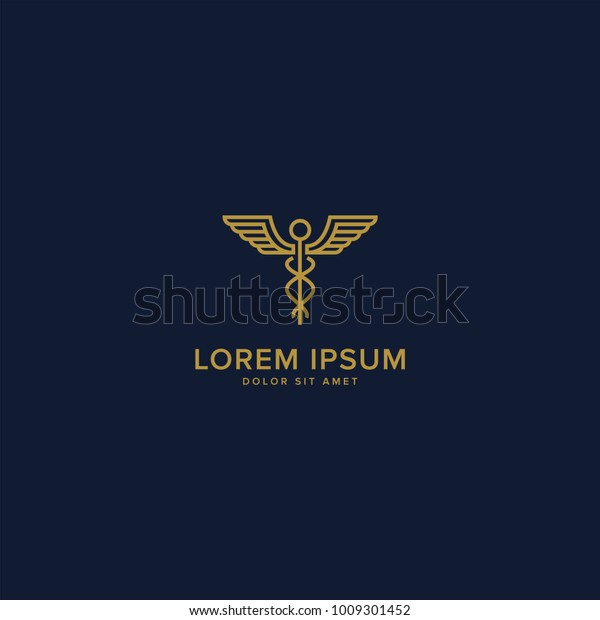 Medical Caduceus\
Logo