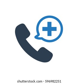 Medical call icon