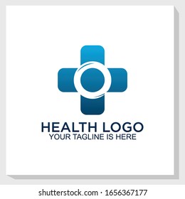medical camera logo template design vector