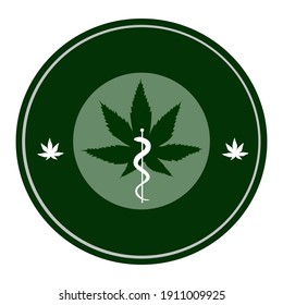 Medical Cannabis Dispensary Logo Design