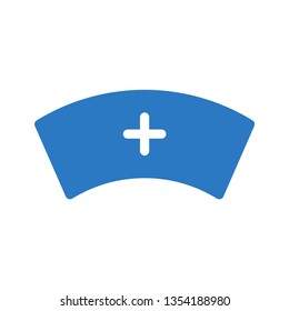medical cap glyph double color