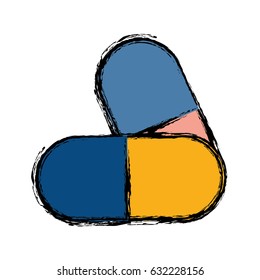 medical capsules icon