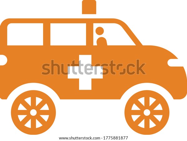 Medical car, Ambulance icon\
design