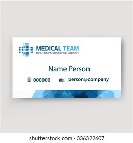 Medical card corporate identity