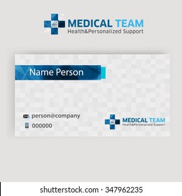 Medical card corporate identity