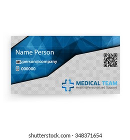 Medical card corporate identity