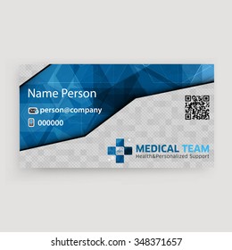 Medical card corporate identity