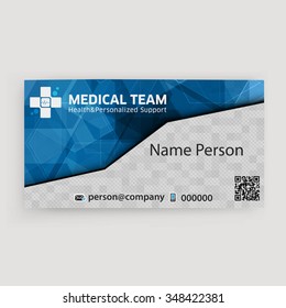 Medical card corporate identity