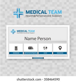 Medical card corporate identity