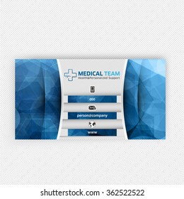 Medical card corporate identity