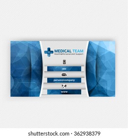 Medical card corporate identity