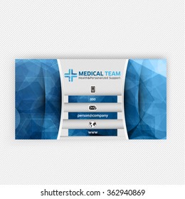 Medical card corporate identity