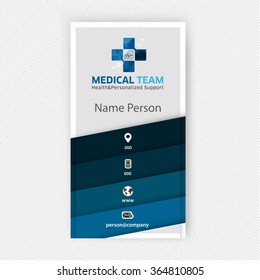 Medical card corporate identity