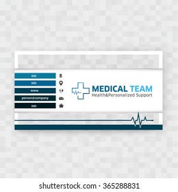 Medical card corporate identity