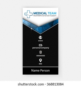 Medical card corporate identity