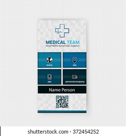 Medical card corporate identity