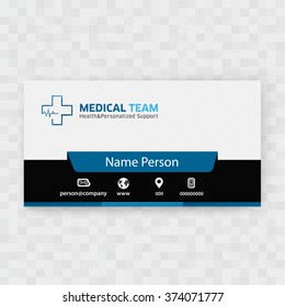 Medical card corporate identity