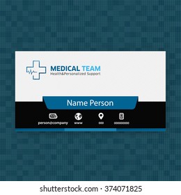 Medical card corporate identity