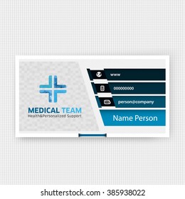 Medical card corporate identity
