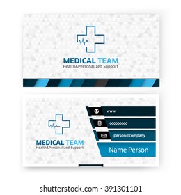 Medical card corporate identity