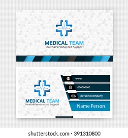 Medical card corporate identity