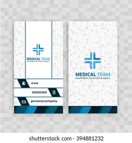 Medical card corporate identity