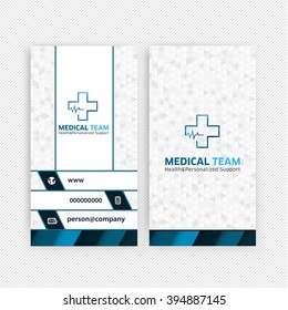 Medical card corporate identity