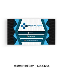 Medical card corporate identity