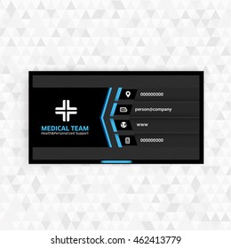 Medical card corporate identity